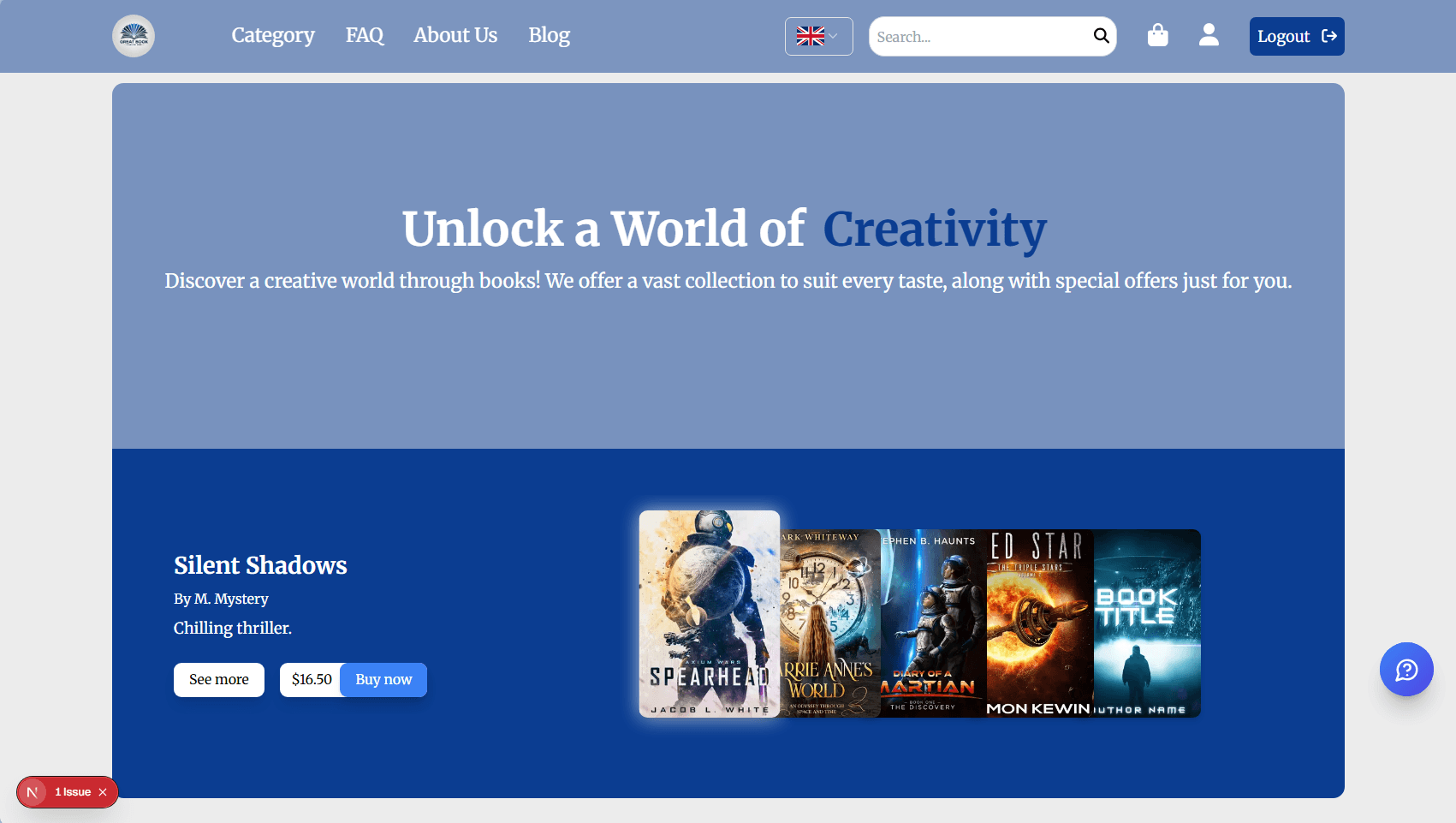 Online Bookstore Frontend