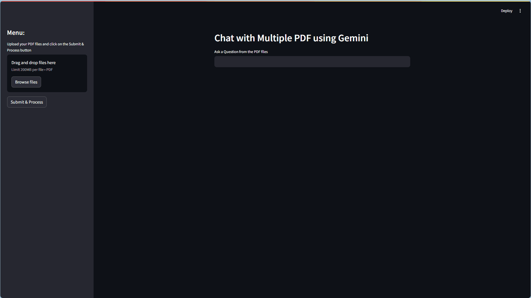 Chat with PDF